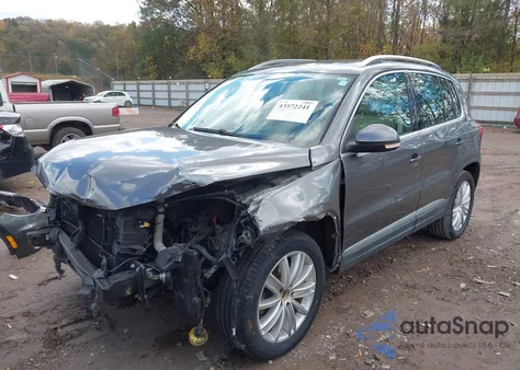 2013 Volkswagen Tiguan Se из США, поврежденный, VIN WVGAV3AX3DW615305